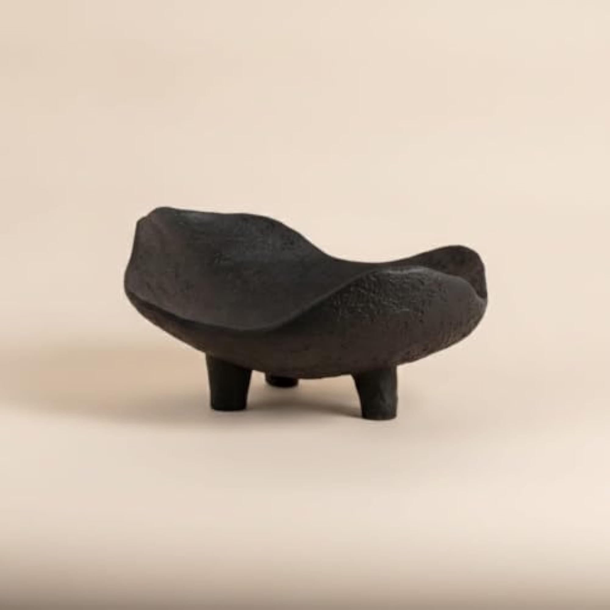 Organic Tray with Legs, Matte Decorative Tray